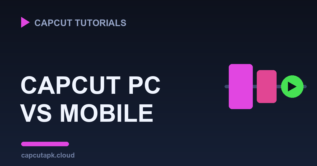 CapCut on PC vs CapCut on Mobile: Which Version Should You Edit On?